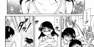 【エロ漫画】こないだのHが物足りないことを気づかない彼氏を女子トイレに連れ込むドS彼女…手コキ調教でいじめ抜いてから69でフェラ抜きしたり好き勝手にヤりまくる！【かねことしあき：Hの筋書き】