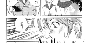 【エロ漫画】同性の先輩に告白した男嫌いのJK…先輩がふたなりチンポを知りショックを受けるも無理矢理処女を奪われる【PURUpyon西東：放課後の告白】