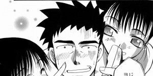 【エロ漫画】両親不在で兄にエッチ懇願しちゃう妹たち…ご奉仕フェラをして生ハメ中出しイチャラブ近親相姦セックスしちゃう【板場広し：おるすばん】