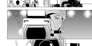 【エロ漫画】美人なお天気お姉さん…見られると興奮してアソコを濡らすビッチになり誘惑してイチャラブ中出しセックスしちゃう【志我丘トウキ：見られる快感】