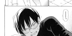 【エロ漫画】同級生のJKと学校の先生がセックスしているのを目撃してしまった童貞主人公…正義感で彼はその様子を盗撮し、彼女にその事を問い詰めるが、彼女に誘惑されて筆おろしセックスする展開になってしまう。【蛇光院三郎：正義のネトリ】