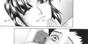 【エロ漫画】知り合いの年下の少年とエッチな展開となったムチムチ人妻…彼に欲情を抑えられなくなってしまった彼女は強引にフェラ抜きした挙げ句、騎乗位で筆おろしセックスしてしまう！【安原司:ふたりのあいだ 前編】