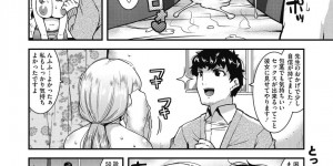 【エロ漫画】包茎が悩みの患者のカウンセリングを行う巨乳女医…応援コースを選んだ患者の包茎チンポに自身を持ってもらうため射精させまくる！【歌麿：明日原先生の包茎治療】