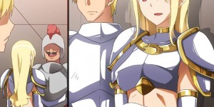 【エロ同人誌】反乱軍に捕まってしまい慰みものにされる巨乳女騎士…決して快楽堕ちしないと心に決めていた彼女だったが高速ピストンで完全に堕ちてしまう！【へら：堕ちた女騎士】