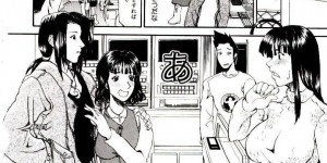 【エロ漫画】同じアパートに住む先輩にバイトに代役で出てほしいと土下座して頼まれた巨乳JD…そのバイト先はなんと際どい衣装でお酒を提供する飲食店だった！【天崎かんな】