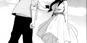 【エロ漫画】幼馴染の年下男子の言動で勘違いして傷ついた美少女JKが優しい彼の本心を聞き校内で素股からのラブラブH！【井雲くす：永】