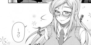 【エロ漫画】放課後の教室でクラスの男子に告白したらおっぱいを揉まれてエッチを迫られた金髪メガネっ娘留学生…クンニされたあと生挿入されておもらしし、激しい中出し初セックスで種付け絶頂【ナナイロ：ワタシ、kawaiiデスか?】