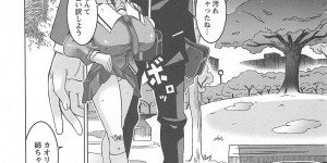 【エロ漫画】雨宿り中にエッチな展開になる爆乳のJK お姉さん…乳首舐めやフェラをしておっぱいいじりで生ハメイチャラブセックスしちゃう【HG茶川：雨宿り、君を。】