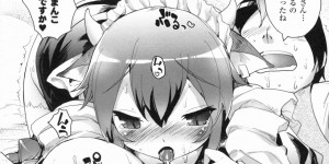 【エロ漫画】ご主人様にエッチなご奉仕しちゃう爆乳メイド…パイズリフェラや騎乗位で生ハメ中出しイチャラブセックスしちゃう【睦茸：牛ちちメイドリティナさん】