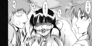 【エロ漫画】巨乳に悩む患者を拘束して男たちに犯されちゃう巨乳のJK…パイズリで精子を顔射され輪姦レイプで中出し絶頂イキして性奴隷になっちゃう【木塚詠路：監禁入院】