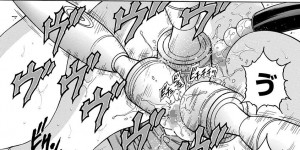 【エロ漫画】アナルを調教されちゃう淫乱人妻…アナルパールやバイブ責めされて連続絶頂イキさせられちゃう【飛野俊之：HITOMI一偽典 生贄婦人一】