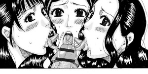 【エロ漫画】戦士さまをご奉仕しちゃうムチムチ巨乳の母娘たち…騎乗位で腰振り生ハメ中出しいちゃラブハーレムセックスしちゃう【じゃんぬだっく：ツキサシテ】