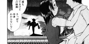映画館で痴漢されちゃうお姉さん…声も出せずされるがままに乳首舐めや手マンをされてバックで生ハメ中出しレイプされちゃう