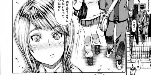 万引したのをクラスメイトでオタクのメガネくんに目撃されちゃった巨乳で制服JKの白ギャル…脅迫されてフェラやバックで中出しセックスで淫乱堕ちしちゃう