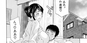 息子の友達に寝取られちゃう巨乳のビッチ母親…乳首舐めをされバックで生ハメ中出しセックスで淫乱堕ちしちゃう