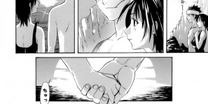 海水浴にムチムチのスク水を着てくる巨乳の彼女…水着をだれかに切られおっぱいが弾けたのに興奮して海辺でいちゃラブセックスしちゃう