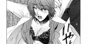 【エロ漫画】包帯で拘束されてレイプされちゃう巨乳のお姉さん…後ろから乳首責めをされてバックで生ハメ中出しいちゃラブセックスで中出し絶頂アクメ堕ちしちゃう【夢咲三十郎：Good Looking】