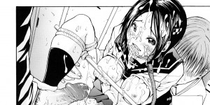 【エロ漫画】万引きしたJKを捕まえて言いなりしちゃう男子たち…フェラや騎乗位で生ハメ中出し輪姦レイプで絶頂アクメ堕ちしちゃう【ジャンキー：apricot】