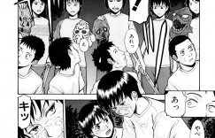 【エロ漫画】肝試しで気を失った事をきっかけに男子生徒たちに襲われてしまったボーイッシュなクールJK。茂みに連れ込まれた彼女は気絶しているのをいいことに中出し乱交セックスさせられてしまう！【いのまる：モンキーホラーショー】