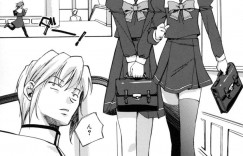 【エロ漫画】告白でキスをされ犯されちゃうJKお姉さん…クンニをされて生ハメ中出しイチャラブセックスで中出し絶頂イキしちゃう【Gody：当たって、砕けて】