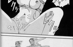 【エロ漫画】強盗に入られ犯されちゃう巨乳の人妻…拘束されて輪姦レイプで中出し絶頂イキしちゃう【山文京伝：志乃刻】