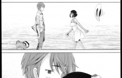 【エロ漫画】彼女にフラれ落ち込んでいた青年が出会ったショートカット褐色美少女…楽しい時間を一緒に過ごし泊めてもらった家でいちゃラブセックスをする【堺はまち:海辺物語】