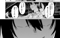 【エロ漫画】夜中に自動販売機にいた男性に雨が降ってきたため傘をもらった巨乳お姉さん…その時のお礼を後日したいと言ってご奉仕をする！【7zu7】