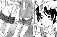 【エロ漫画】出歯亀幽霊を成仏させるためにシェアハウスの露天風呂で女たちとハーレム乱交エッチしてたら帰宅した住人たちも参加し大乱交展開【如月群真：常春荘へようこそ】