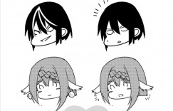 【エロ漫画】巨大な化け物の性奴隷にされちゃう女の子たち…パイズリやフェラでご奉仕しちゃう【よのき：第3話 最初の村 よのき】
