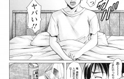 【エロ漫画】隣の部屋で色んな女とヤりまくる学生男子を宅飲みに付き合わせて説教する美人メガネ教師…お互い泥酔して興奮し始めパイズリフェラでザーメンごっくんしたあと生ハメ中出しセックスしてイキまくる【星野竜一：第2話一欲求不満・隣室の女教師】