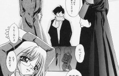 【エロ漫画】調教されちゃう露出狂の淫乱お姉さん…言いなりになって乳首責めや手マンをされてトロ顔で生ハメ中出しいちゃラブセックスしちゃう【LAZY CLUB：月夜の晩に･･･】