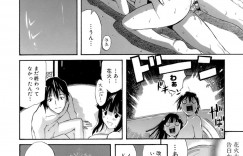 【エロ漫画】修学旅行で下着姿でホテルの廊下に飛び出したJK…幼馴染みの彼と花火を見て告白するとそのままエッチな雰囲気になって生ハメいちゃラブセックスしちゃう【天太郎：告白注意報】