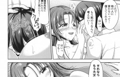 【エロ漫画】男子生徒の自殺を止める巨乳女教師…屋上でオナニーを強要され巨乳を見せると木欲情したチンポをフェラでイカせ、我慢できず騎乗位で生ハメ中出しセックス！【キャンベル議長：美人女教師屋上オナニー 我慢できずに求めてしまう彼女】