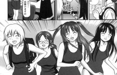 【エロ漫画】裸エプロンで客を誘惑しちゃう巨乳のお姉さん…おっぱい揉みやクンニをされてトロ顔で生ハメ中出し輪姦レイプされちゃう【杏咲モラル：Last Work】