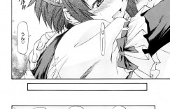 ビッチメイドにお客とられそうでイライラした美少女巨乳メイドがトイレに連れ込みご奉仕フェラと激しい中出し濃厚セックスで母乳噴出