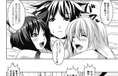 ご主人様に擬人化された犬と猫たち…人間となった彼女たちはお礼にご奉仕フェラやパイズリをして3Pで中出しいちゃラブセックスしちゃう