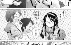 幼馴染の彼の前でエロ教師に犯されまくる巨乳のメガネJK…騎乗位やバックで生ハメ中出しレイプで淫乱堕ちしちゃう