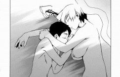 【エロ漫画】全裸になって誘惑しちゃう巨乳JKの眼鏡っ子女子校生…手コキやパイズリやフェラチオで顔射ぶっかけや、やクンニからアナルファックから３P２穴中出し和姦セックス【竹村雪秀：BAND OF BROTHERS】