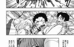 【エロ漫画】痴漢をされて感じちゃうJK…アナルに生ハメされて絶頂イキして脱糞しちゃうｗｗｗ【とみあきゆう：汚辱の味】