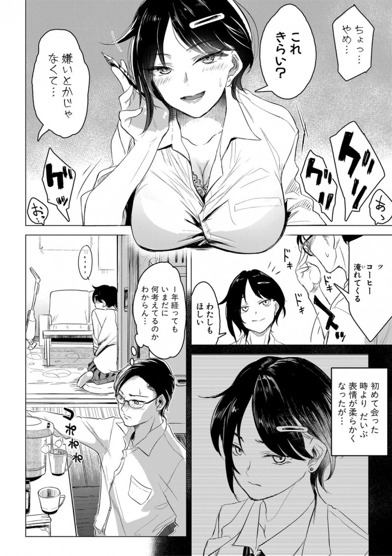 最近付き合っているJKがどんどん巨乳化している上に表情もやわらかくなってきていて、無防備に誘惑してくる彼女に勃起してしまいいちゃラブ中出しセックスしてしまった！