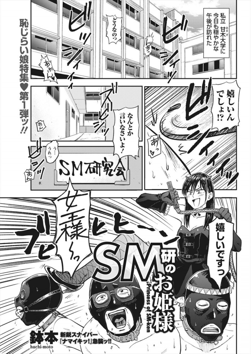 【エロ漫画】イケメン男にだまされ集団レイプされそうになったドＳな女王様が、全員をむち打ちにして傷口にハバネロスナックをねりこみお仕置きするｗ